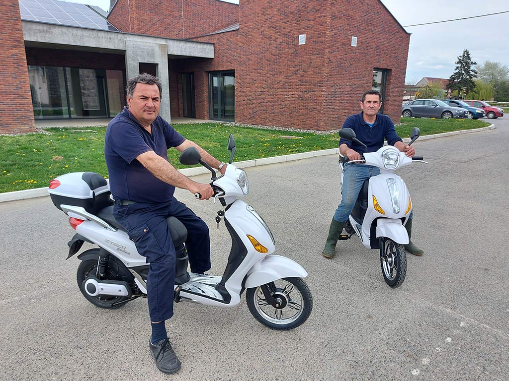 Općina Babina Greda je kupila dva električna skutera